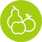 Apple and Pear Icon