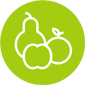 Apple and Pear Icon